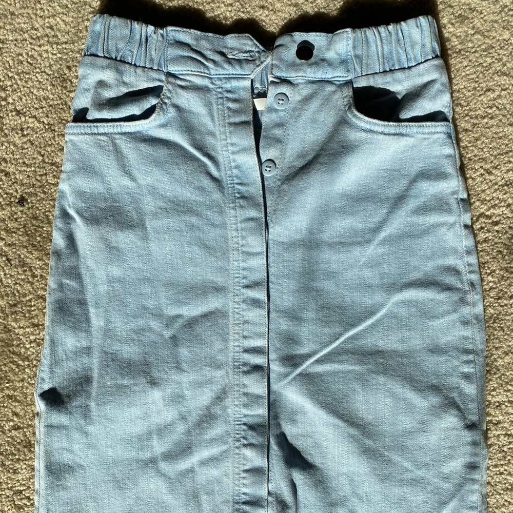 Denim skirt